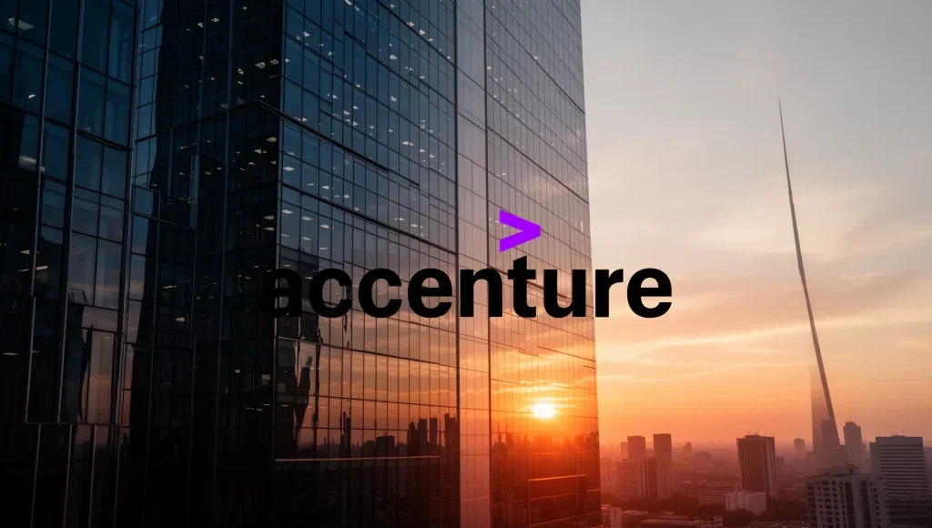 Accenture Aktie: BMO hebt Kursziel an Accenture Aktie - Beitragsbild (KI-generiertes Symbolbild)
