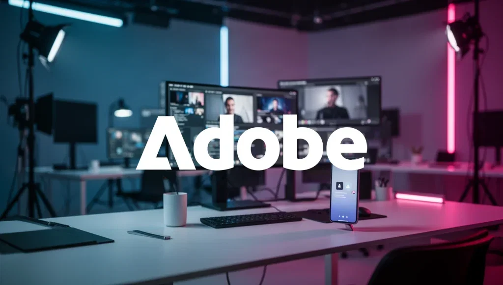 Adobe Aktie: Premiere startet für Android Adobe Aktie - Beitragsbild (KI-generiertes Symbolbild)