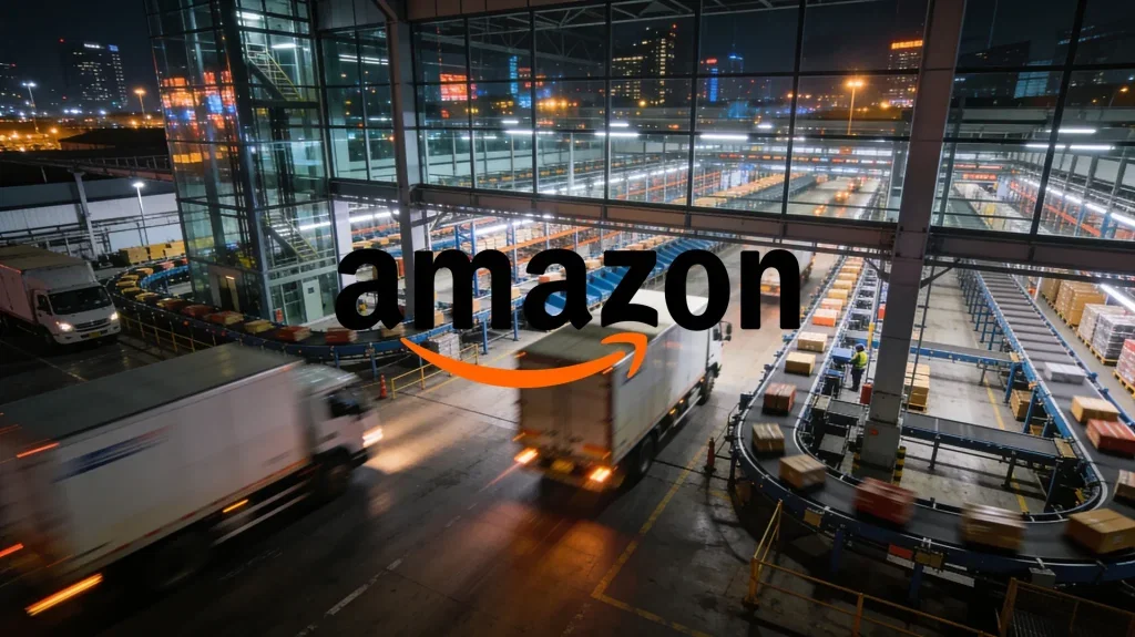 Amazon Aktie: 3 Milliarden für Schnelllieferdienst in Indien Amazon Aktie - Beitragsbild (KI-generiertes Symbolbild)