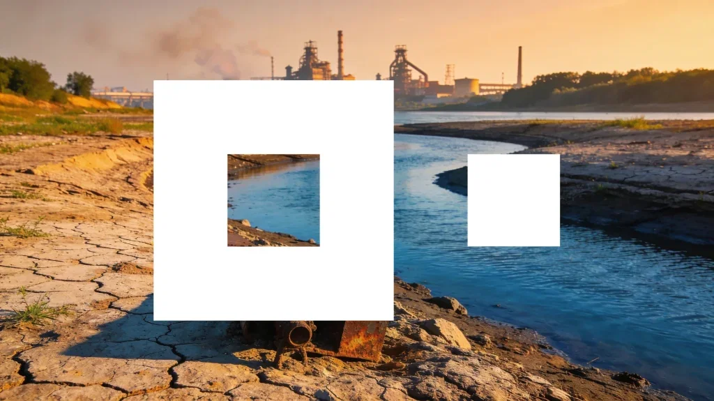 BASF Aktie: Niedrigwasser drosselt Anlagen in Ludwigshafen BASF Aktie - Beitragsbild (KI-generiertes Symbolbild)