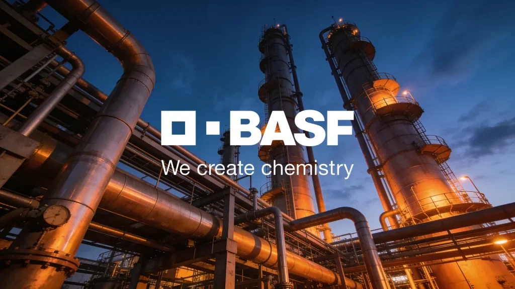 BASF Aktie: Milliardenpoker um Evonik BASF Aktie - Beitragsbild (KI-generiertes Symbolbild)