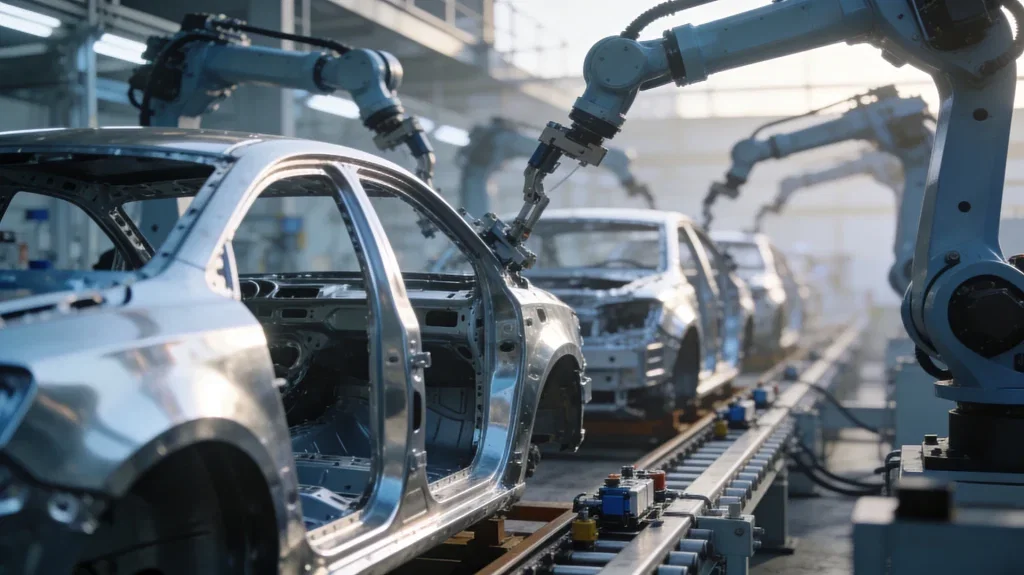 BMW Aktie: HSBC stuft auf Hold ab BMW Aktie - Beitragsbild (KI-generiertes Symbolbild)