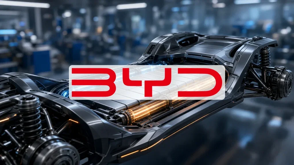BYD Aktie: 1.000 Feststoff-Testfahrzeuge für 2027 BYD Aktie - Beitragsbild (KI-generiertes Symbolbild)