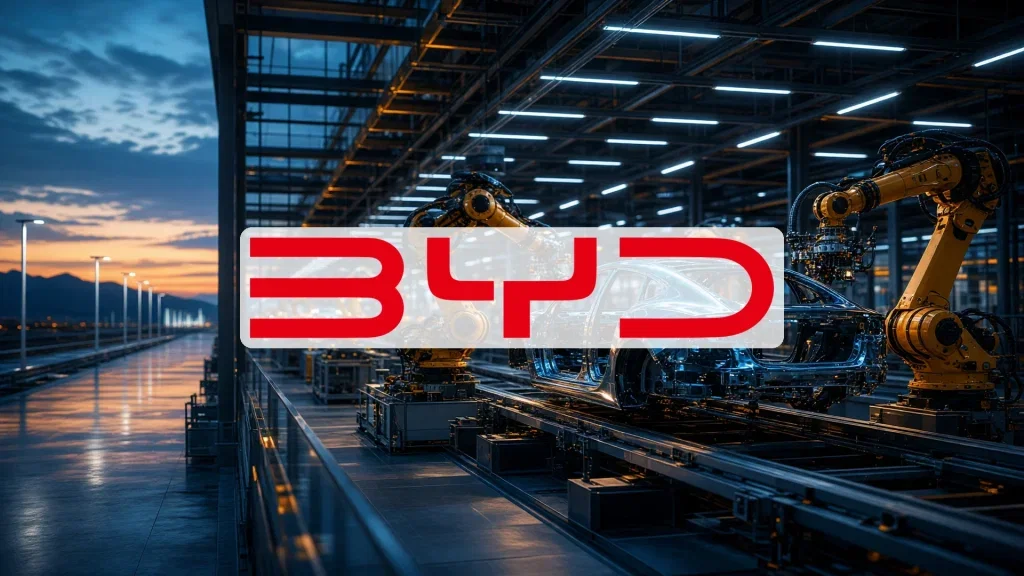 BYD Aktie: Zweites Europa-Werk vor Entscheidung BYD Aktie - Beitragsbild (KI-generiertes Symbolbild)