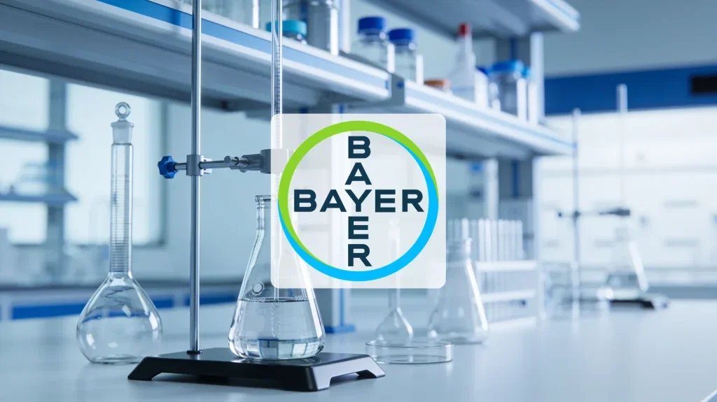 Bayer Aktie: Lungenkrebs-Mittel erreicht 75 Prozent Ansprechrate Bayer Aktie - Beitragsbild (KI-generiertes Symbolbild)