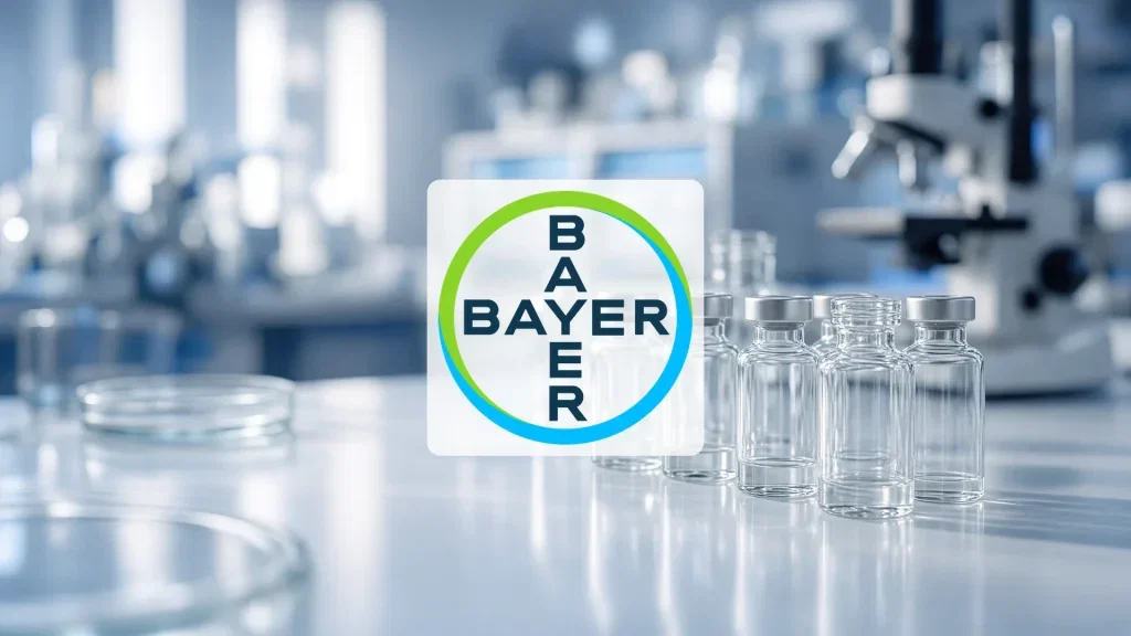 Bayer Aktie: Grünenthal zahlt für Stivarga Bayer Aktie - Beitragsbild (KI-generiertes Symbolbild)