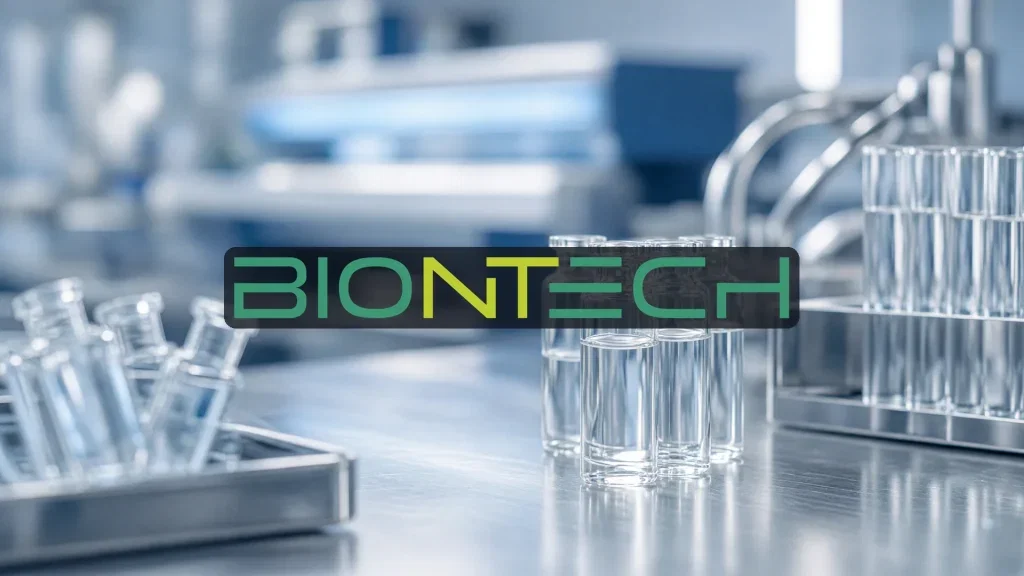 BioNTech Aktie: Drei Banken, ein Urteil BioNTech Aktie - Beitragsbild (KI-generiertes Symbolbild)