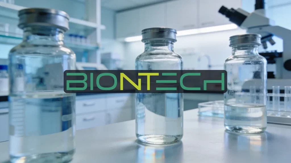 BioNTech Aktie: Kurs kämpft an 200-Tage-Linie BioNTech Aktie - Beitragsbild (KI-generiertes Symbolbild)