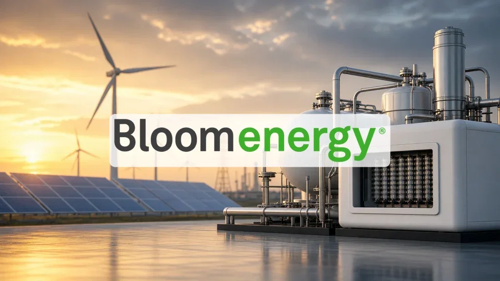 Bloom Energy Aktie: Kräftige Erholung nach Oracle-Schreck Bloom Energy Aktie - Beitragsbild (KI-generiertes Symbolbild)