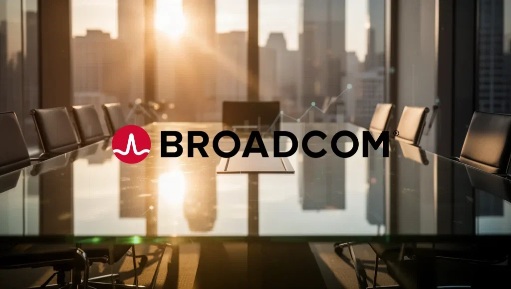 Broadcom Aktie - Beitragsbild (KI-generiertes Symbolbild)