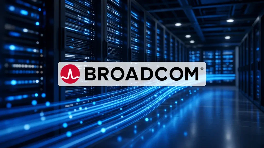 Broadcom Aktie - Beitragsbild (KI-generiertes Symbolbild)