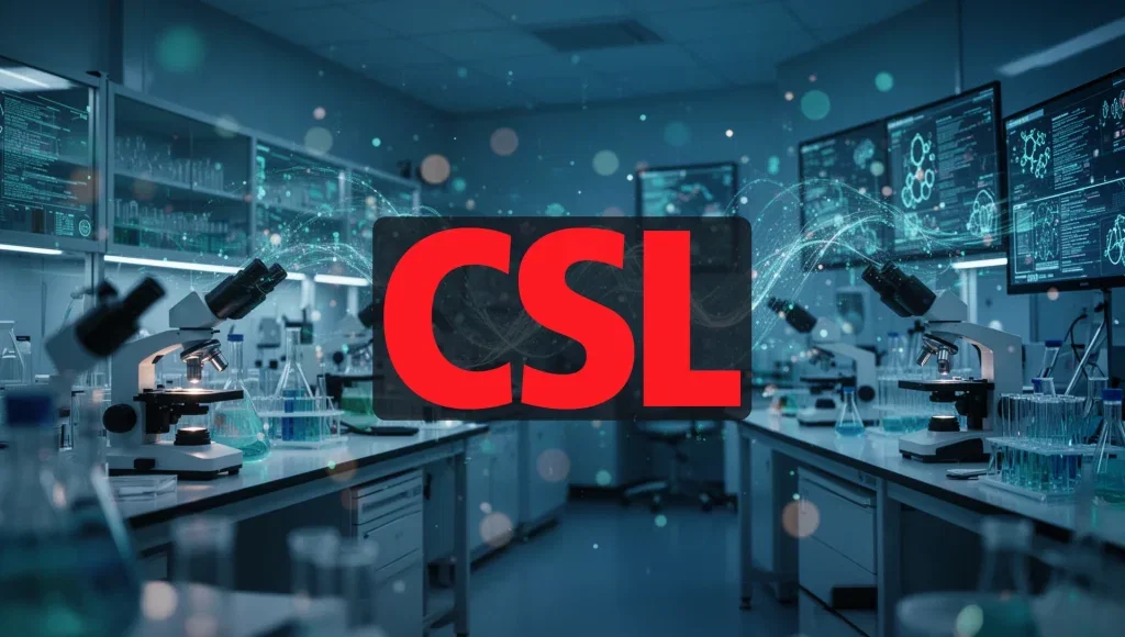 CSL Aktie: Koppelt Arzneimittelforschung mit AWS CSL Aktie - Beitragsbild (KI-generiertes Symbolbild)