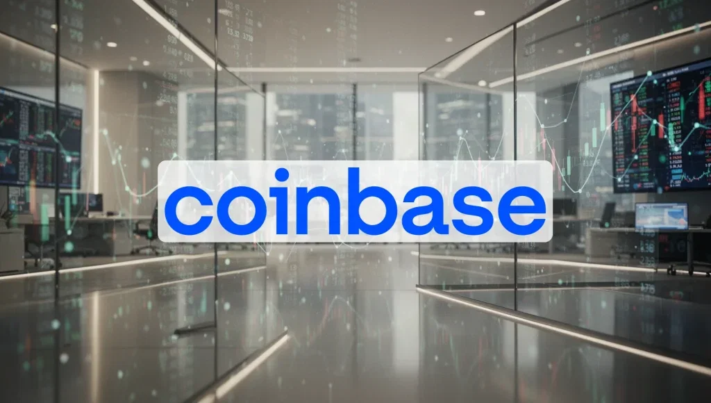 Coinbase Aktie: Compass Point hebt auf Neutral hoch Coinbase Aktie - Beitragsbild (KI-generiertes Symbolbild)