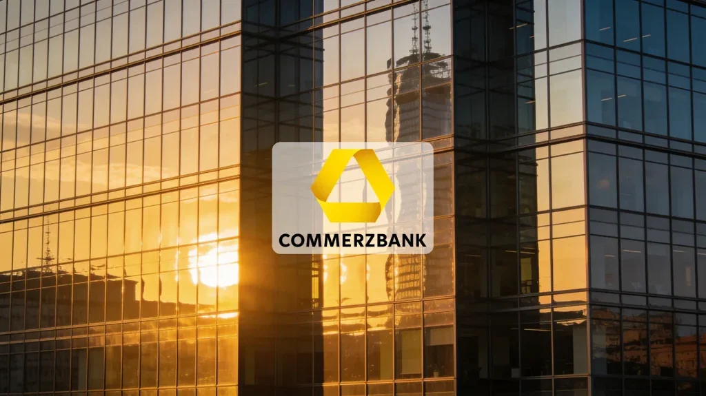 Commerzbank Aktie: Orlopp knüpft Verbleib an UniCredit Commerzbank Aktie - Beitragsbild (KI-generiertes Symbolbild)