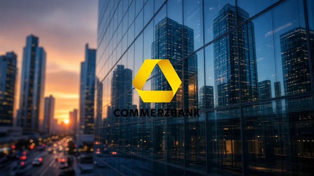 Commerzbank Aktie: Orlopp bestätigt Gespräche mit UniCredit Commerzbank Aktie - Beitragsbild (KI-generiertes Symbolbild)