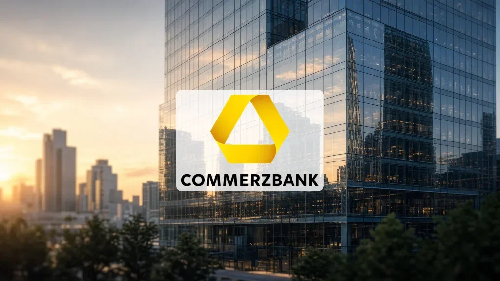 Commerzbank Aktie: Orlopp bringt HVB-Übernahme ins Spiel Commerzbank Aktie - Beitragsbild (KI-generiertes Symbolbild)