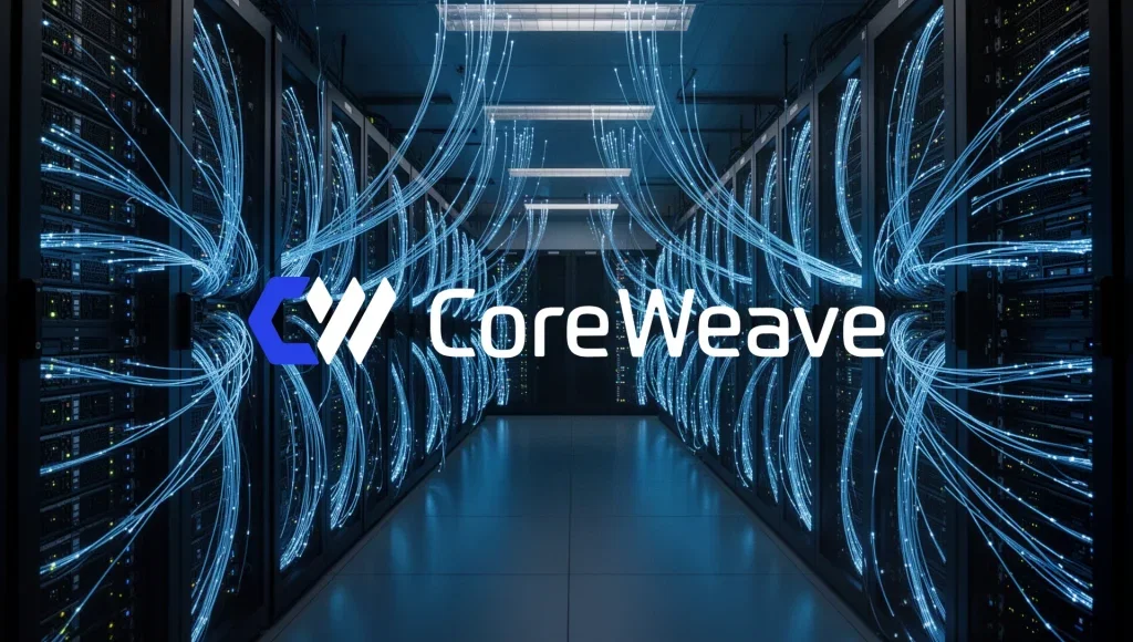 CoreWeave Aktie: 22,4-Milliarden-Abkommen mit OpenAI CoreWeave Aktie - Beitragsbild (KI-generiertes Symbolbild)