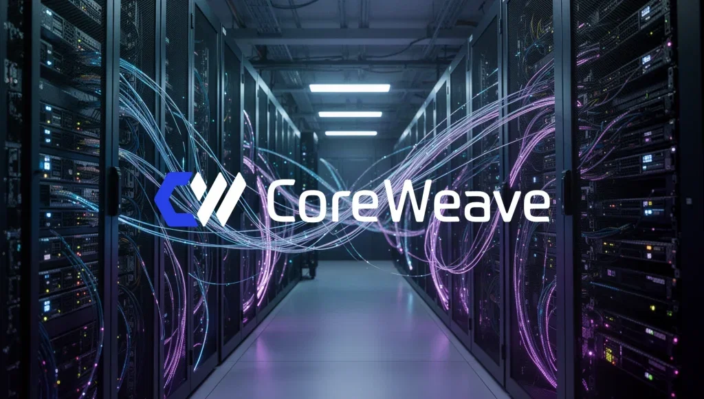 CoreWeave Aktie: Wandelanleihen für Infrastrukturausbau CoreWeave Aktie - Beitragsbild (KI-generiertes Symbolbild)