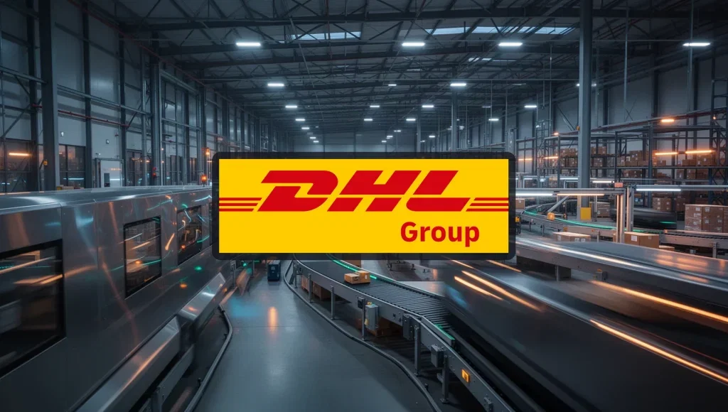 DHL Group Aktie: DHL nimmt Köln-Ausbau in Betrieb DHL Group Aktie - Beitragsbild (KI-generiertes Symbolbild)