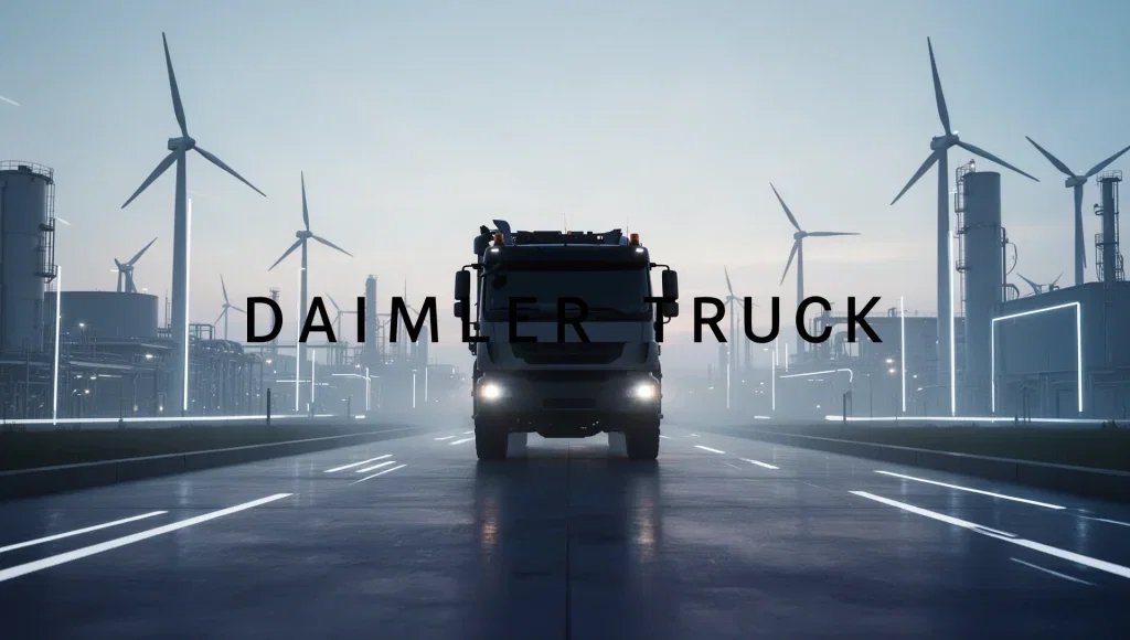Daimler Truck Aktie: Wette auf Wasserstoff Daimler Truck Aktie - Beitragsbild (KI-generiertes Symbolbild)