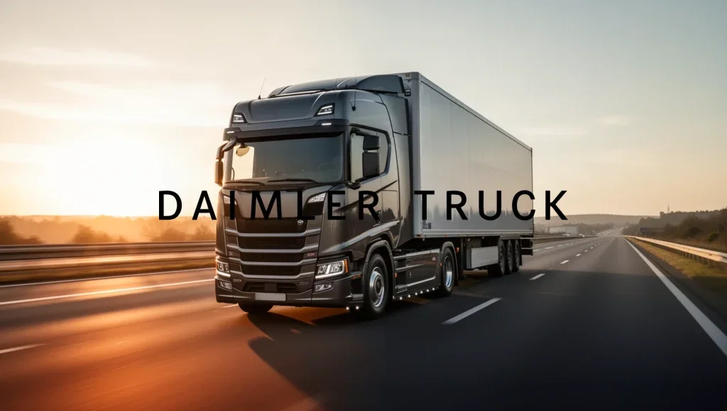 Daimler Truck Aktie: Girteka-Auftrag für Actros vereinbart Daimler Truck Aktie - Beitragsbild (KI-generiertes Symbolbild)