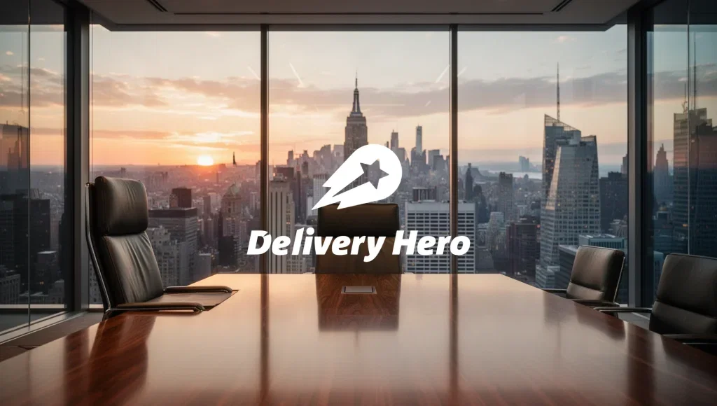 Delivery Hero Aktie - Beitragsbild (KI-generiertes Symbolbild)