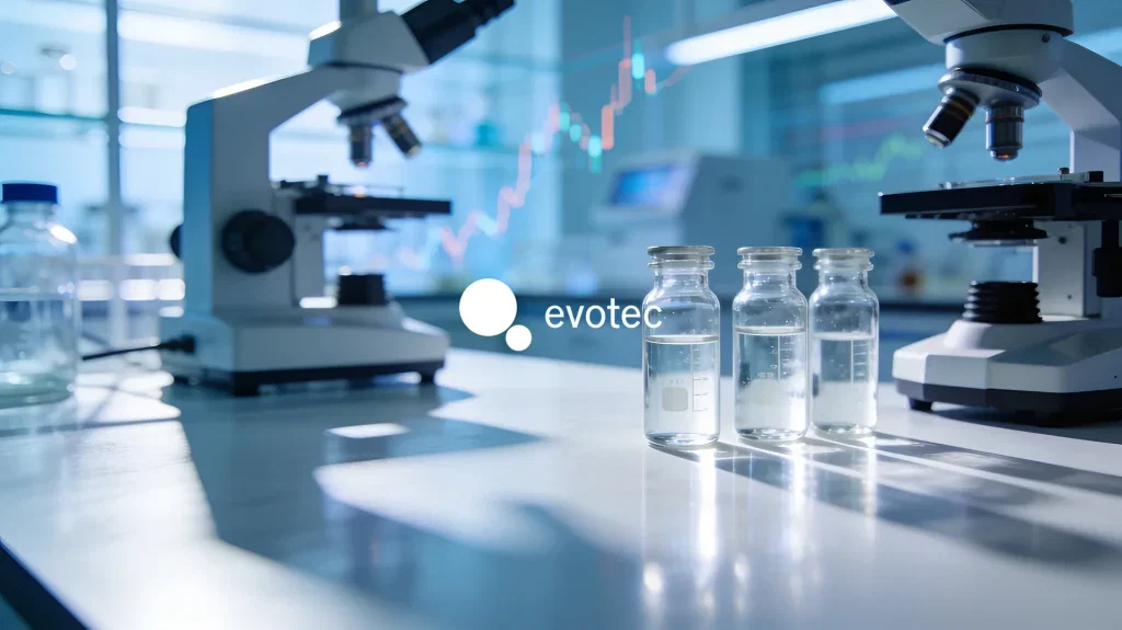 Evotec Aktie - Beitragsbild (KI-generiertes Symbolbild)