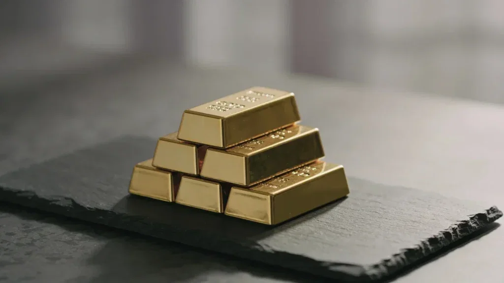 Gold Aktie - Beitragsbild (KI-generiertes Symbolbild)
