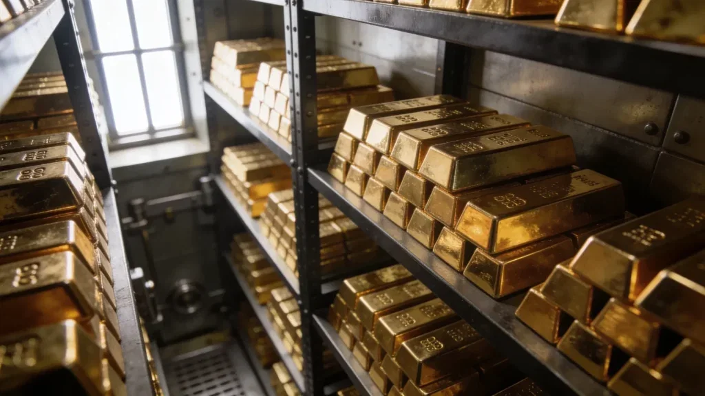 Gold Aktie - Beitragsbild (KI-generiertes Symbolbild)