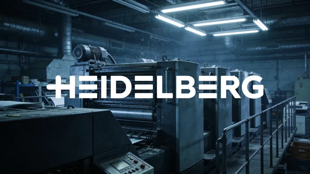 Heidelberger Druck: Q1-Umsatz bricht um 13 Prozent ein Heidelberger Druckmaschinen Aktie - Beitragsbild (KI-generiertes Symbolbild)