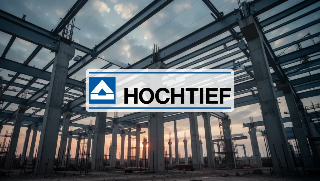 Hochtief Aktie: 7-Prozent-Rücksetzer auf 406,20 Euro Hochtief Aktie - Beitragsbild (KI-generiertes Symbolbild)