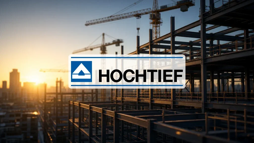 Hochtief Aktie: Rekordzahlen treffen auf Verkaufsdruck – wie geht es weiter? Hochtief Aktie - Beitragsbild (KI-generiertes Symbolbild)