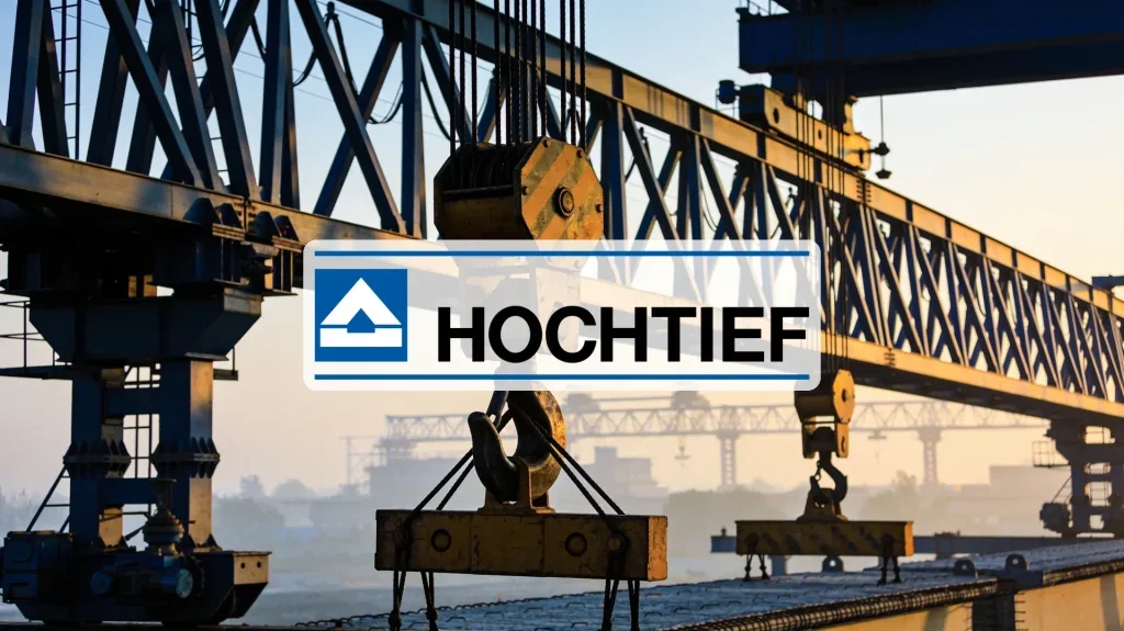 Hochtief Aktie: KI-Sorgen lösen Abverkäufe aus Hochtief Aktie - Beitragsbild (KI-generiertes Symbolbild)