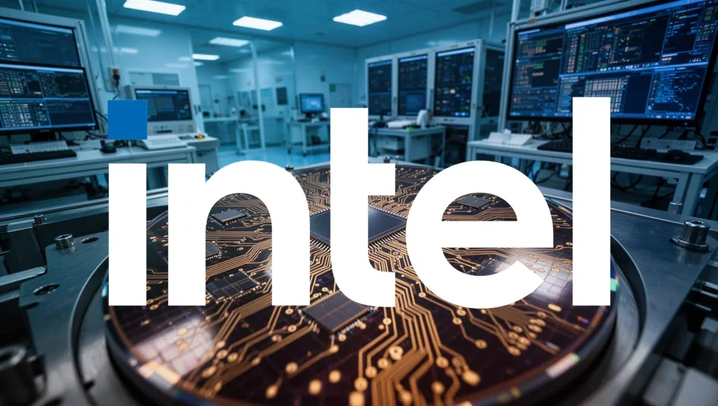Intel Aktie - Beitragsbild (KI-generiertes Symbolbild)