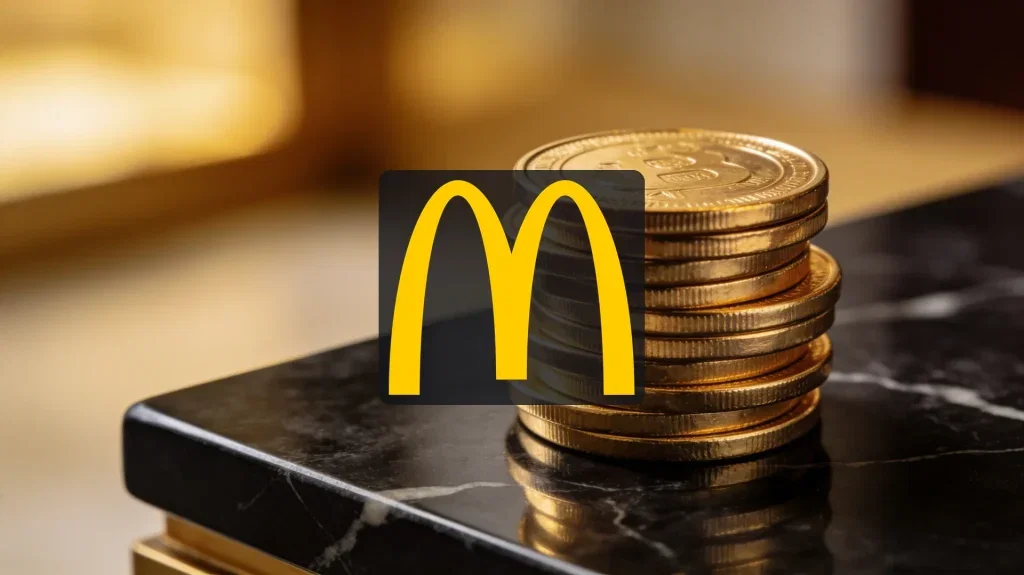 McDonald’s Aktie: Dividende steigt zum 50. Mal McDonald's Aktie - Beitragsbild (KI-generiertes Symbolbild)