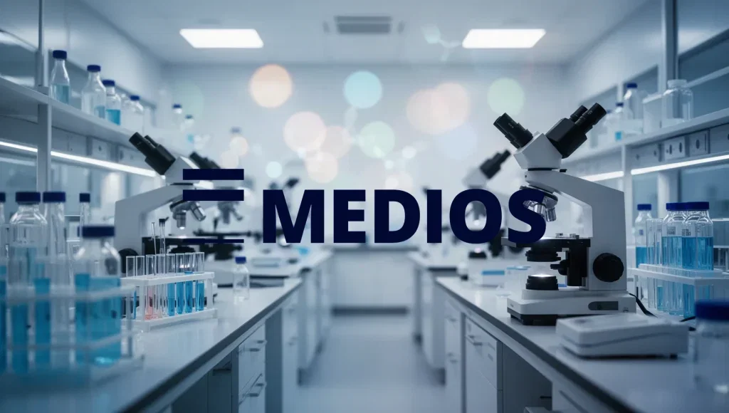 Medios Aktie: Pharma-Services-Gruppe geplant Medios Aktie - Beitragsbild (KI-generiertes Symbolbild)