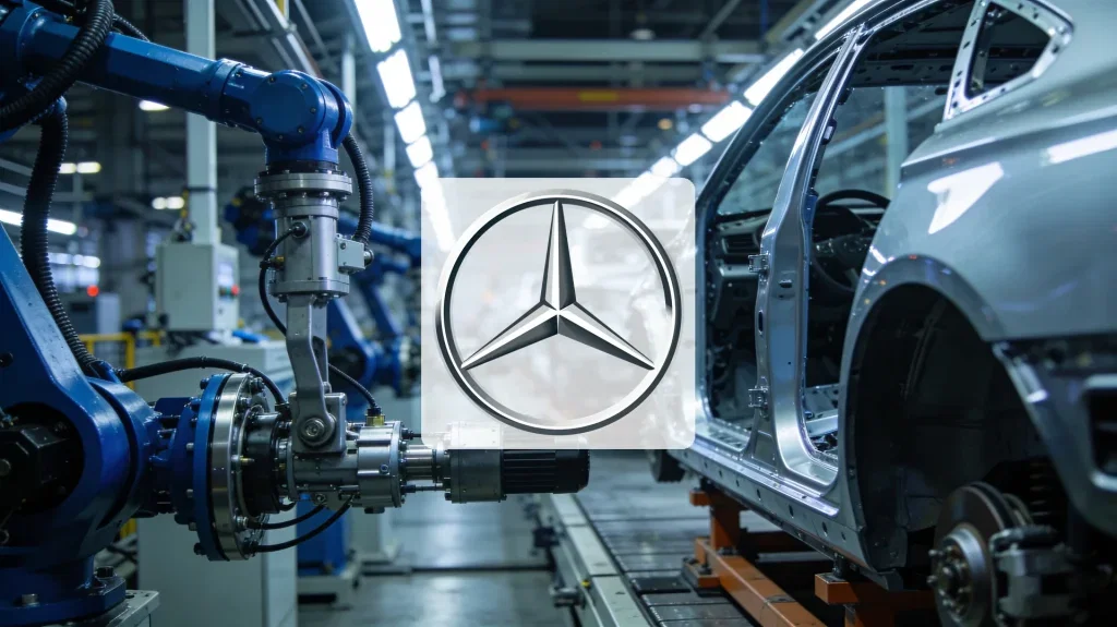 Mercedes-Benz Aktie - Beitragsbild (KI-generiertes Symbolbild)