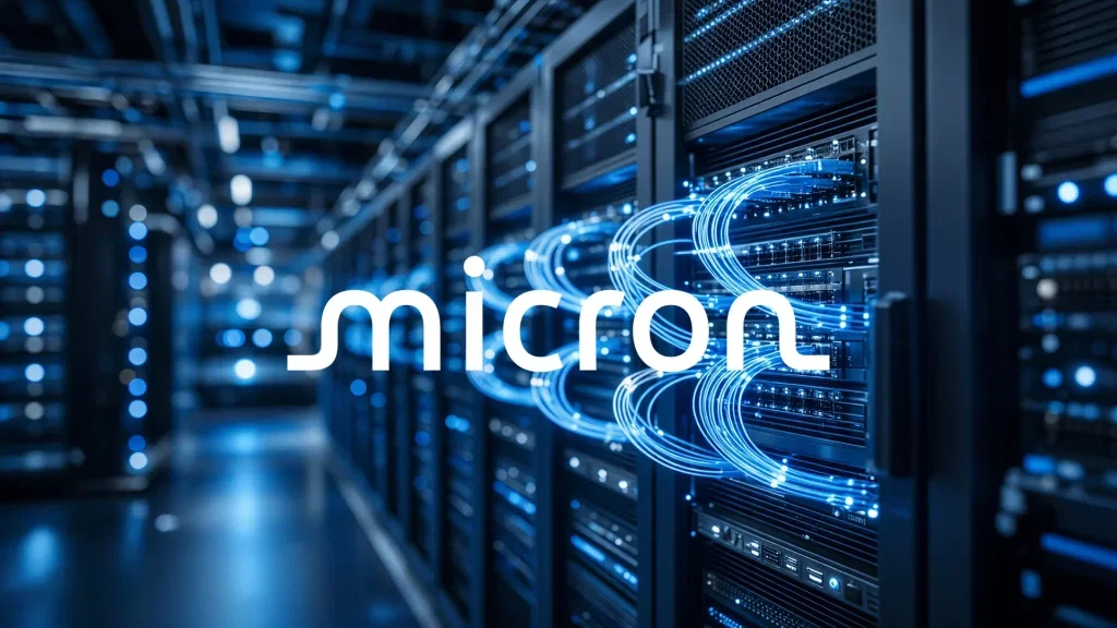 Micron Technology Aktie - Beitragsbild (KI-generiertes Symbolbild)