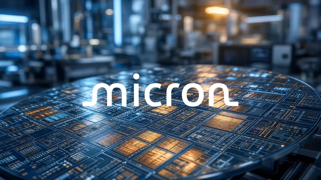 Micron Technology Aktie - Beitragsbild (KI-generiertes Symbolbild)