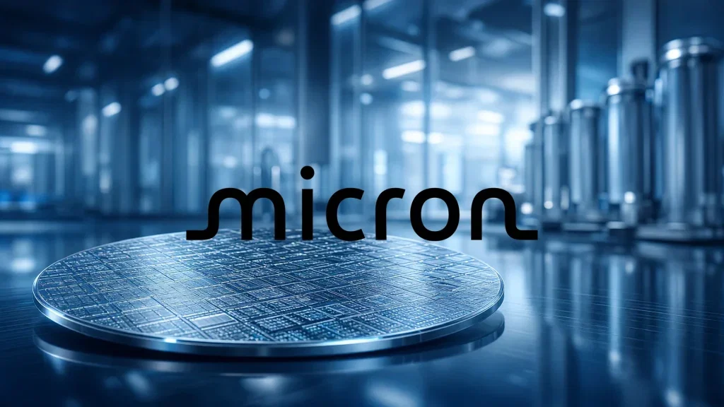 Micron Technology Aktie - Beitragsbild (KI-generiertes Symbolbild)