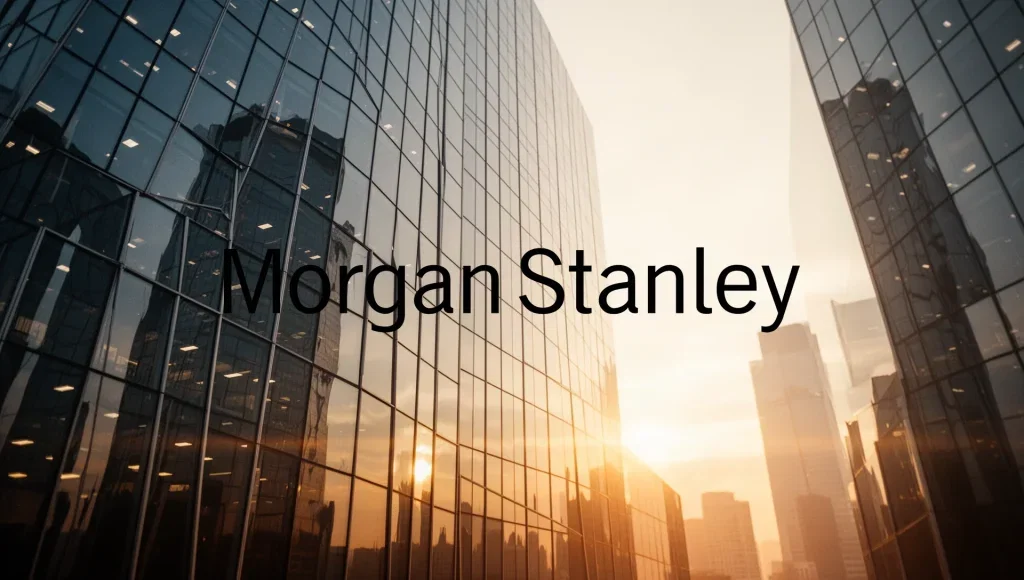 Morgan Stanley Aktie: Wetten auf Entspannung Morgan Stanley Aktie - Beitragsbild (KI-generiertes Symbolbild)
