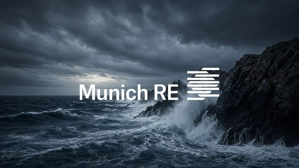 Münchener Rück Aktie: 100 Milliarden Dollar Naturschäden 2025 Münchener Rück Aktie - Beitragsbild (KI-generiertes Symbolbild)