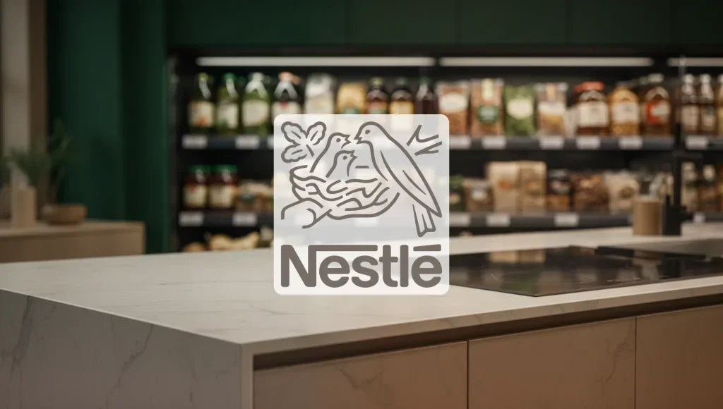 Nestle Aktie: Defensiv, aber nicht immun Nestle Aktie - Beitragsbild (KI-generiertes Symbolbild)