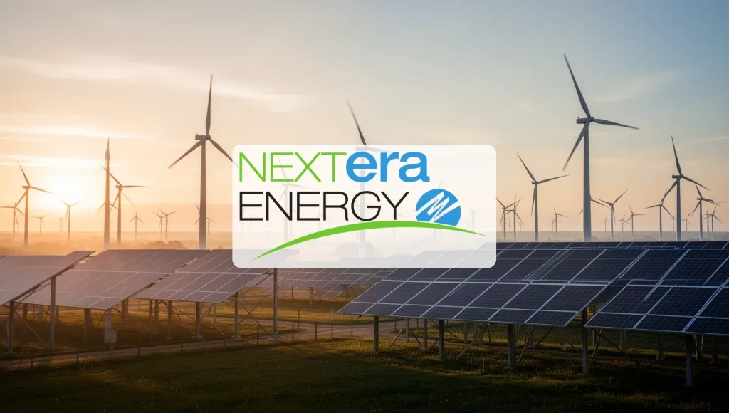 NextEra Energy Aktie: Finanzierung für Duane Arnold abgeschlossen NextEra Energy Aktie - Beitragsbild (KI-generiertes Symbolbild)