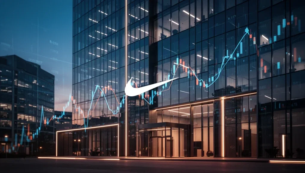 Nike Aktie - Beitragsbild (KI-generiertes Symbolbild)