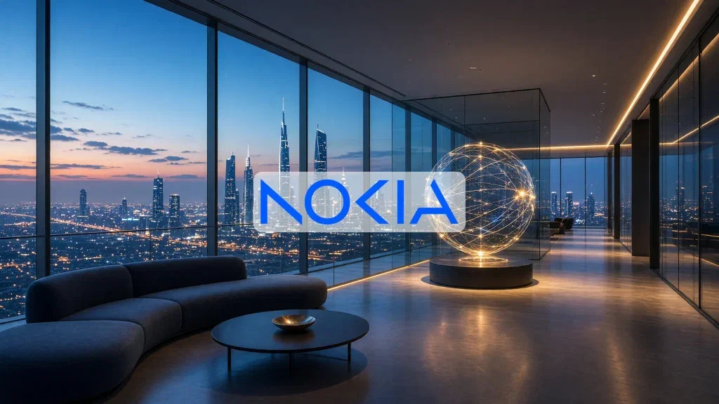Nokia eröffnet Forschungszentrum in Riad Nokia Aktie - Beitragsbild (KI-generiertes Symbolbild)