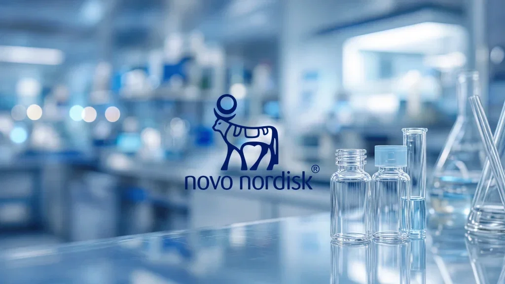 Novo Nordisk Aktie: Kurs fällt 7,4 Prozent nach Strategietag Novo Nordisk Aktie - Beitragsbild (KI-generiertes Symbolbild)