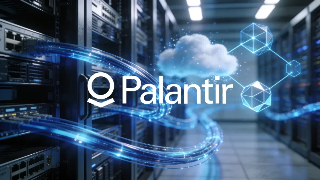 Palantir Aktie: Nebius wird bevorzugter Infrastrukturpartner Palantir Aktie - Beitragsbild (KI-generiertes Symbolbild)