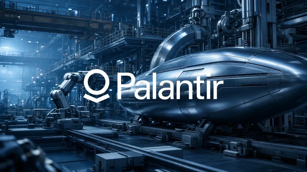 Palantir Aktie: 127-Millionen-Auftrag für Militär-Serienfertigung Palantir Aktie - Beitragsbild (KI-generiertes Symbolbild)