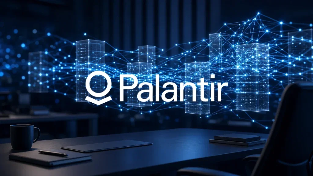 Palantir Aktie - Beitragsbild (KI-generiertes Symbolbild)